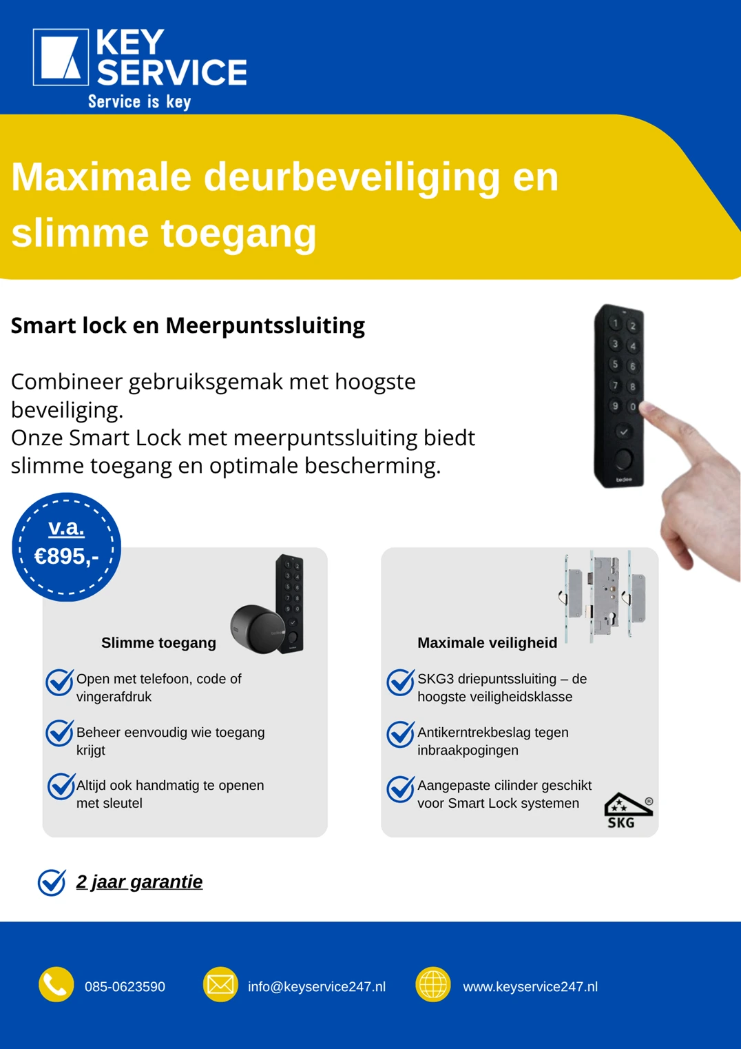 Smart lock & meerpuntssluiting